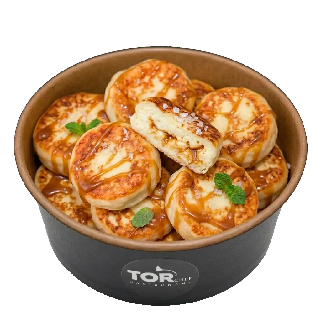Сирники із солон. карамеллю